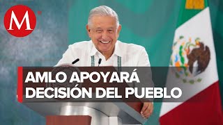 AMLO apoyará como candidato presidencial a quien tenga mejores resultados en encuesta [upl. by Ennyleuqcaj]