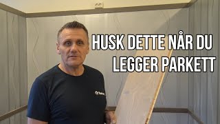 Slik legger du parkett raskt og enkelt [upl. by Karlin]