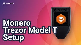 How to set up Monero XMR on Trezor Model T [upl. by Aneel28]