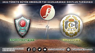 ZTK vs Ottoman CC  30092022  1 Maç [upl. by Clio655]