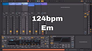 Ableton Live  Polymeter Techno Analog  Workflow amp Live Act  150819 [upl. by Aicened229]