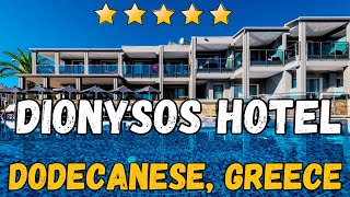 Dionysos Hotel Rhodes Greece AllInclusive Resort [upl. by Sinnaoi]