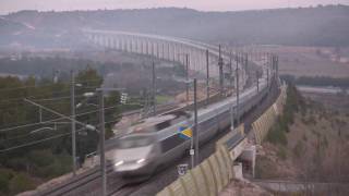 55 TGV DANS LE SUD  XI  with Dashloc [upl. by Tselec]