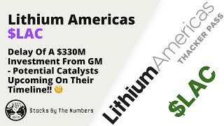 Quick Update On Lithium Americas Stock LAC After News Of A 330M Investment Delay 😕📉 [upl. by Toft992]