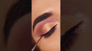 Learn wedding guest makeup look shorts makeup eyemakeup tryinghacks makeuphacks diymakeup [upl. by Ayotyal]