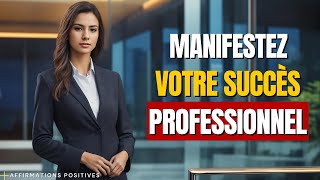 Affirmations Positives pour une Carrière Réussie  Attirez le Succès et la Réussite Professionnelle [upl. by Eluk]