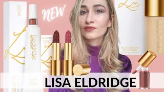 NEW LISA ELDRIDGE 2021 MAKEUP COLLECTION  Seamless Skin  Highlighter Enlivening Blush Lipsticks [upl. by Perreault]