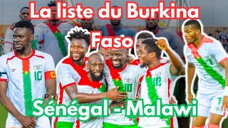 Burkina Faso vs Sénégal vs Malawi  On décortique la liste [upl. by Elisa544]