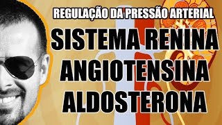 Sistema ReninaAngiotensinaAldosterona Regulação da pressão arterial  Anatomia  VideoAula 032 [upl. by Assiralc308]