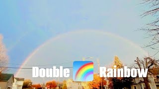 Double 🌈 Rainbow Gods Creation TGIFASTINFRIYAY FAITHSTRUCTURE GOD2024 CHRIST2024🌏SAVIOR [upl. by Belvia103]