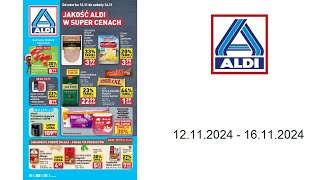 Gazetka ALDI PL  12112024  16112024  Pełna oferta [upl. by Lash]