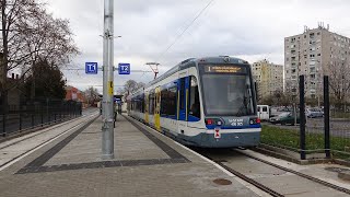 Utazás a 406 005ös Stadler Citylinkkel Hódmezővásárhely vasútállomás és Szeged Somogyi utca között [upl. by Myrilla]