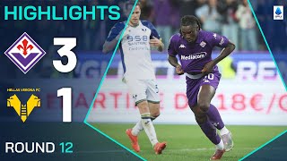 FIORENTINAVERONA 31  HIGHLIGHTS  Kean hattrick for the Viola  Serie A 202425 [upl. by Afaw]