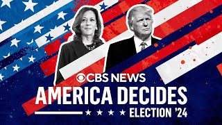 Trump wins 2024 presidential election CBS News projects  full coverage [upl. by Ardnuhs]