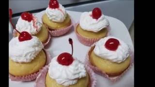 Tres Leche Cupcakes English Version [upl. by Enwahs]