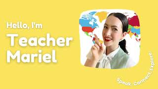 Learn English With Teacher Mariel  italki Introduction Video [upl. by Eihtur]