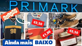 PRIMARK  Os SALDOS Continuam  Preços ainda mais BAIXOS  Portugal 2023 😱 🇵🇹 [upl. by Rocco323]