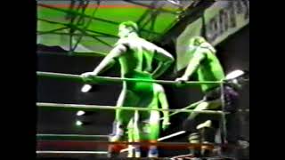 August 1990  CWA Kauroff amp Akira Nogami amp Bellomo vs Tony St Clair amp David Taylor amp Mile Zrno [upl. by Westfahl561]