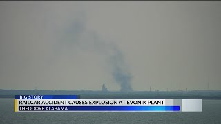 Explosion at Evonik chemical plant in Theodore [upl. by Sadye]