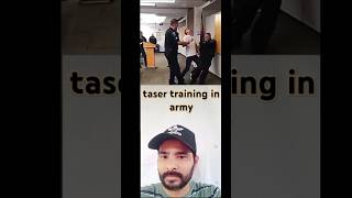 reaction taser training military Military Police Control Devices tasertraining military shorts [upl. by Lambertson211]