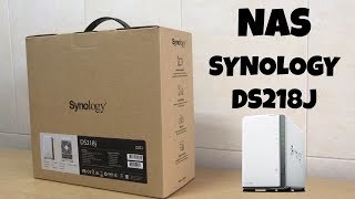 Nas Synology DS218j Unboxing y montaje [upl. by Marquis]