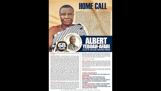 THANKSGIVING SERVICE OF THE LATE MR ALBERT YEBOAH AFARI SUSUASO SUNYANI [upl. by Ytima]