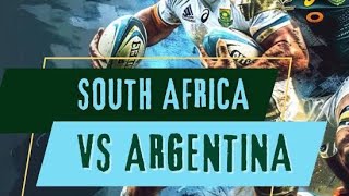 Springboks Vs Argentina 2nd Half 28 September 2024 [upl. by Fokos840]