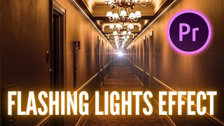 Premiere Pro  How to Flashing Lights Effect [upl. by Cato83]