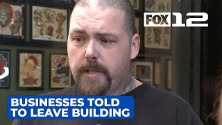 ‘Ruined my life’ Portland business owners shocked by notice to vacate building [upl. by Eurydice]