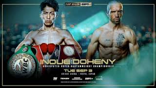 NAOYA INOUE VS TJ DOHENY SEPT 3 UNIDISPUTED CHAMPIONSHIP TOKYO [upl. by Irme]