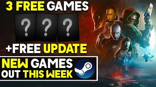 3 NEW FREE STEAM GAMES  FREE UPDATE  NEW STEAM GAME RELEASES THIS WEEK [upl. by Ellora]