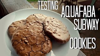 AQUAFABA COOKIESll oil free egg free milk free and flour free [upl. by Eleinad]