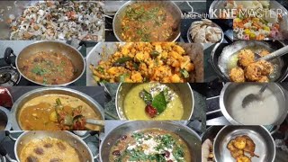 ஆடி 18 ஸ்பெஷல் விருந்து சாப்பாட்டு  part2  full meals recipe in tamil iniya gramiya thendral [upl. by Arriat]