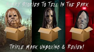 Nightmares Become Real TOTS Scary Stories To Tell In The Dark Masks Unboxing amp Review [upl. by Sigmund743]