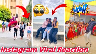 New flip video public reaction 2024💖🔥 back flip reaction video😱🥵flip reaction in public😍🥰 [upl. by Erual]