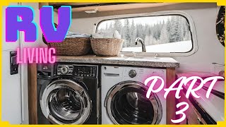 The Ultimate Motorhome Washer and Dryer Setup For Outdoor Living Part 3 [upl. by Mairb]