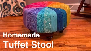 Homemade Tuffet Stool [upl. by Ahsikin]