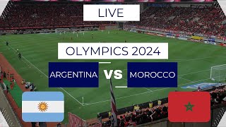 Argentina vs Morocco  Live Stream  Olympics 2024 [upl. by Lorena]