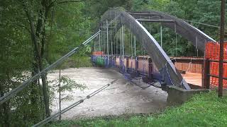 2024101009e20 Piena del fiume Serio e del torrente Vertova [upl. by Ylyl783]