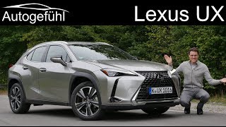 Lexus UX FULL REVIEW UX 200  Autogefühl [upl. by Yanarp]