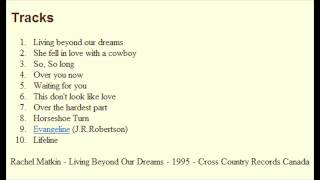 Rachel Matkin Living Beyond Our Dreams 1995 BCCMA Album of Year Award [upl. by Evelin]