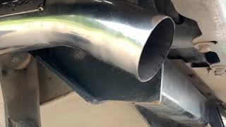 Torqit 76 series landcruiser exhaust [upl. by Savina]