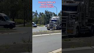 Kenworth T909 Truck at St Mary’s Sydney Australia 81124 shorts trucks sydney australia truck [upl. by Aydiv]