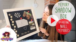 HOW TO MAKE A MEMORY BOX FRAME  DIY SHADOW BOX [upl. by Rycca700]