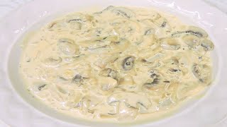 DELICIOSA CREMA DE CHAMPIÑONES  receta facil  CocinablogOficial [upl. by Akinej483]