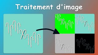 Traitement dimage avec Python  Niveaux de gris detection des contours flou gaussien [upl. by Born]