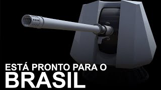 Primeira arma da fragata brasileira Tamandaré está pronta [upl. by Rett]