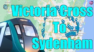 Victoria Cross Station to Sydenham StationSydney Metro [upl. by Tenn]