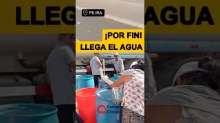 💧Así va llegando poco a poco el AGUA a PIURA [upl. by Eenyaj]