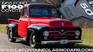 50 Coyote Powered 55 Ford F100 Restomod [upl. by Keyes560]